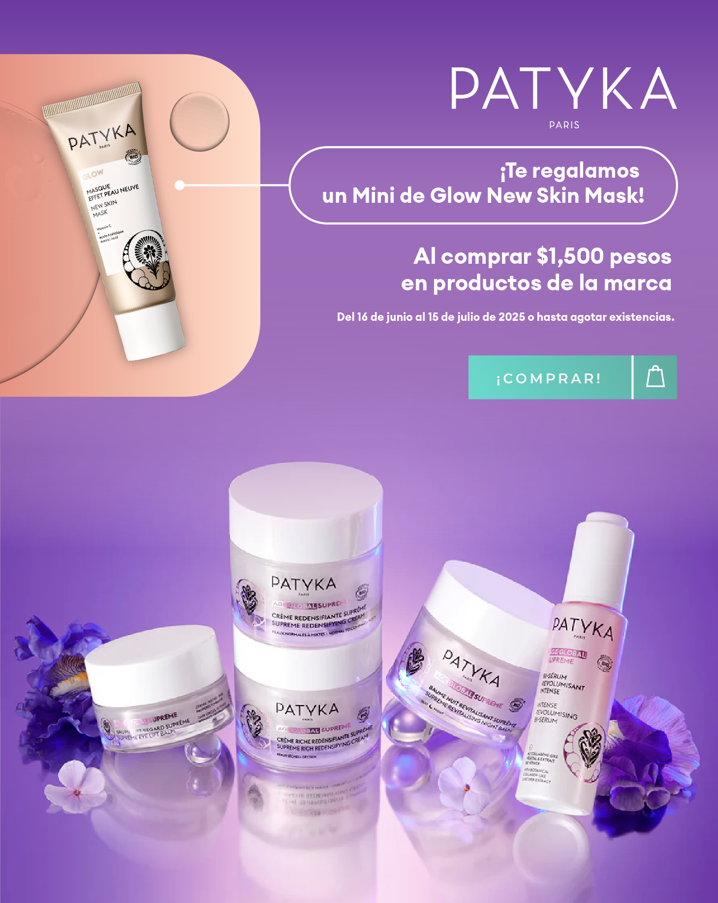 Patyka Promo Mini Mask junio 2025