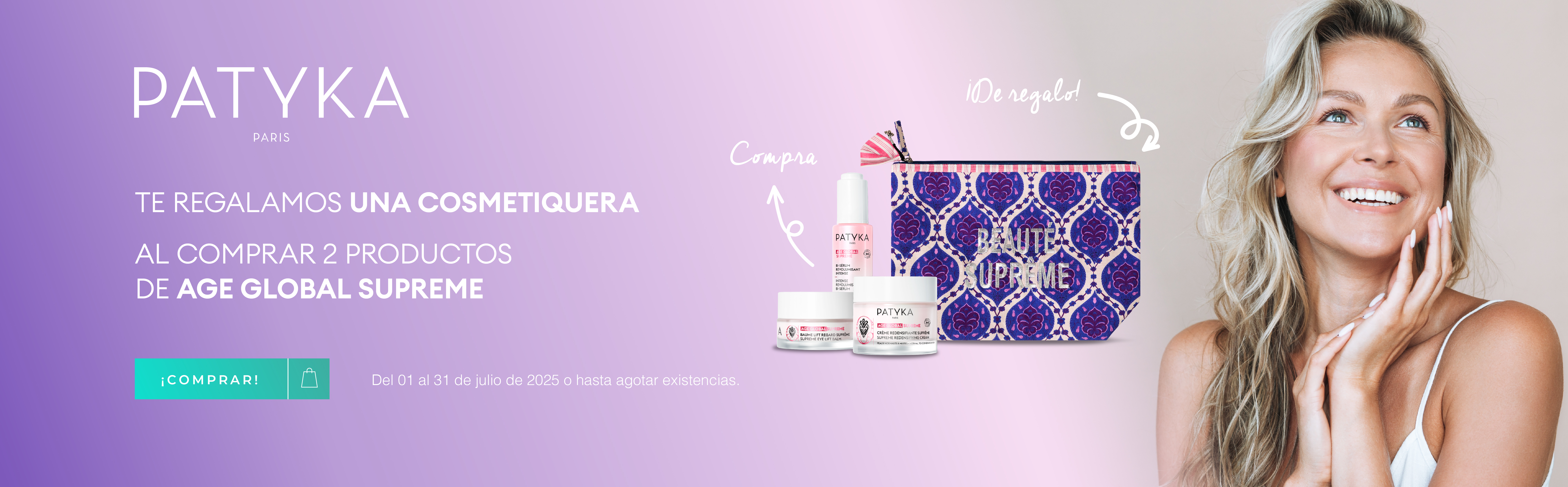 Patyka Promo Cosmetiquera julio 2025