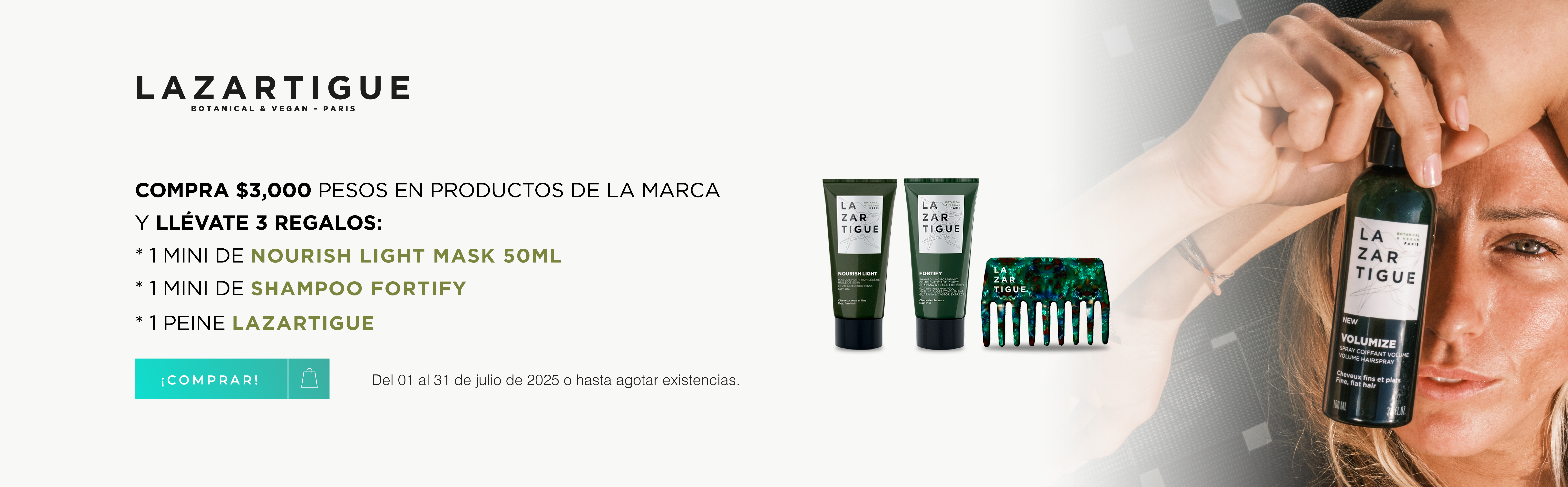 Lazartigue Promo Julio