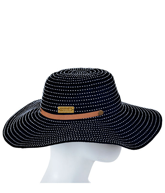Sombrero Dama Mónaco Negro