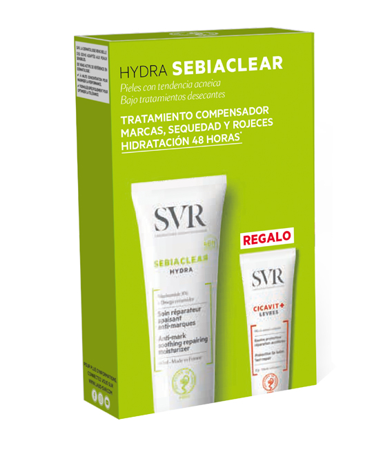 Coffret Sebiaclear Hydra y Cicavit+ Labios