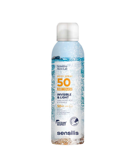 Body Spray SPF50+ Dry Touch Protector Solar En Spray Seco